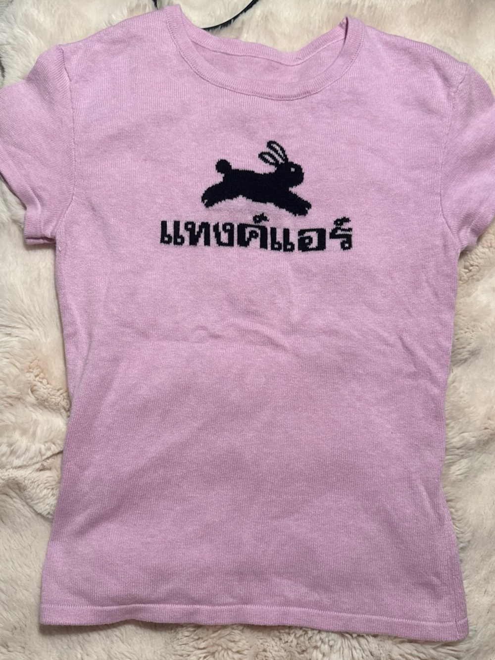 tankair pink bunny t shirt